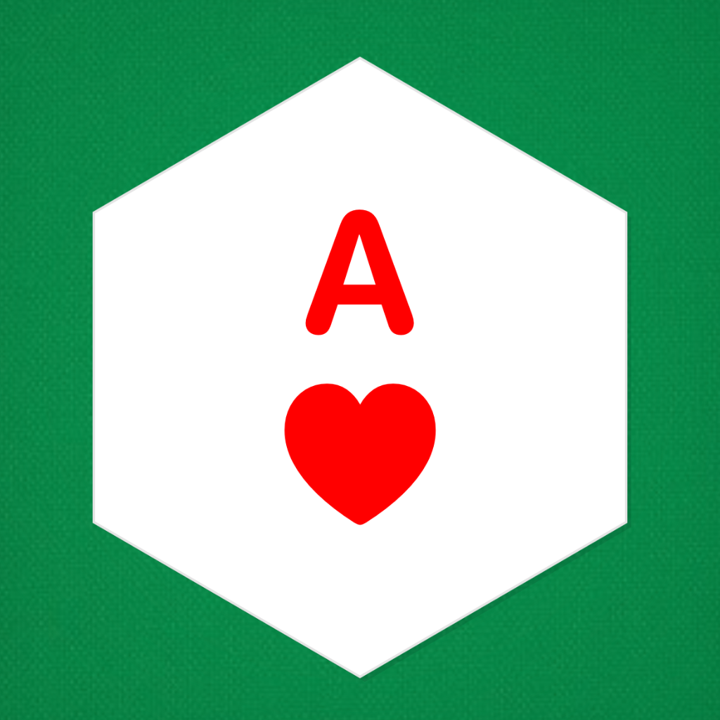 Hex Poker Solitaire
